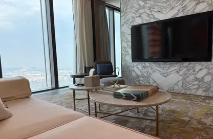 Apartment - 1 Bedroom - 2 Bathrooms for rent in One Za'abeel Tower - Zabeel 1 - Zabeel - Dubai