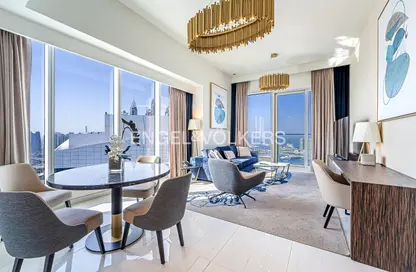 صورة لـ غرفة المعيشة / غرفة الطعام شقة - غرفة نوم - 2 حمامات للايجار في فندق وأجنحة أفاني بالم فيو - مدينة دبي الإعلامية - دبي ، صورة رقم 1