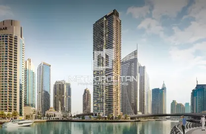 Apartment - 1 Bedroom - 2 Bathrooms for sale in Marina Shores - Dubai Marina - Dubai