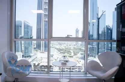 Office Space - Studio - 1 Bathroom for rent in Aspin Tower - Sheikh Zayed Road - Dubai