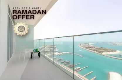 Apartment - 1 Bedroom - 1 Bathroom for rent in Sunrise Bay - EMAAR Beachfront - Dubai Harbour - Dubai