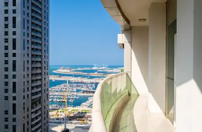 Apartment - 1 Bedroom - 2 Bathrooms for rent in Marina Pinnacle - Dubai Marina - Dubai