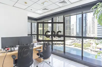 Office Space - Studio - 1 Bathroom for rent in Jumeirah Business Centre 1 (JBC 1) - JLT Cluster G - Jumeirah Lake Towers - Dubai