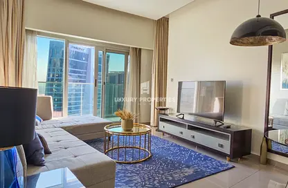 Apartment - 1 Bedroom - 2 Bathrooms for rent in DAMAC Majestine - Business Bay - Dubai