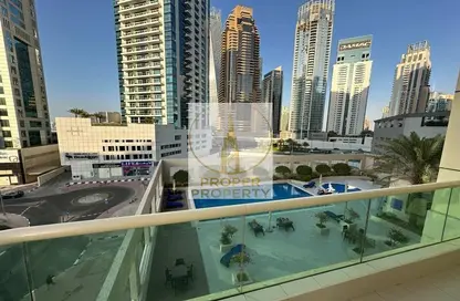 Apartment - 1 Bathroom for sale in The Royal Oceanic - Oceanic - Dubai Marina - Dubai