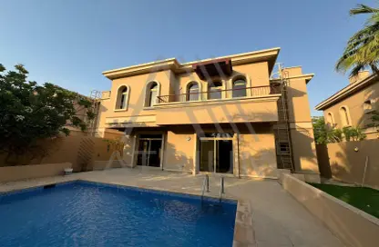 Villa - 4 Bedrooms - 5 Bathrooms for rent in Golf Gardens - Khalifa City - Abu Dhabi