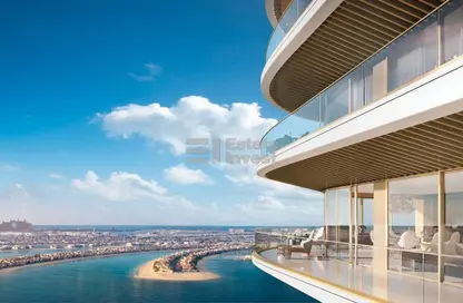 Apartment - 3 Bedrooms - 2 Bathrooms for sale in Grand Bleu Tower 2 - EMAAR Beachfront - Dubai Harbour - Dubai