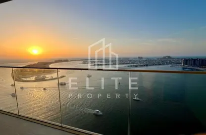 Apartment - 2 Bedrooms - 1 Bathroom for rent in Grand Bleu Tower 1 - EMAAR Beachfront - Dubai Harbour - Dubai