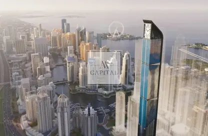 Apartment - 1 Bedroom - 2 Bathrooms for sale in Aeternitas Tower - Dubai Marina - Dubai