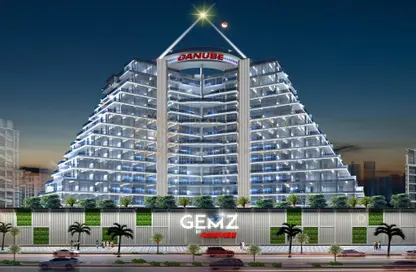 Outdoor Building image for: Apartment - 2 Bedrooms - 2 Bathrooms for sale in Gemz by Danube - Al Furjan - Dubai, Image 1