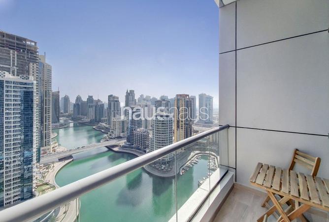 Apartment - 1 Bedroom - 2 Bathrooms for rent in Central Tower - Bay Central - Dubai Marina - Dubai