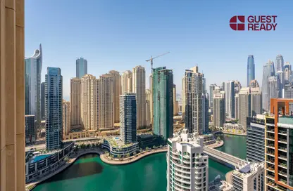 Apartment - 1 Bedroom - 1 Bathroom for rent in JW Marriott Hotel Marina - Dubai Marina - Dubai