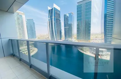 Apartment - 2 Bedrooms - 4 Bathrooms for rent in Green Lakes Towers - JLT Cluster S - Jumeirah Lake Towers - Dubai