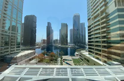 Apartment - 1 Bedroom - 1 Bathroom for rent in Global Lake View - JLT Cluster E - Jumeirah Lake Towers - Dubai