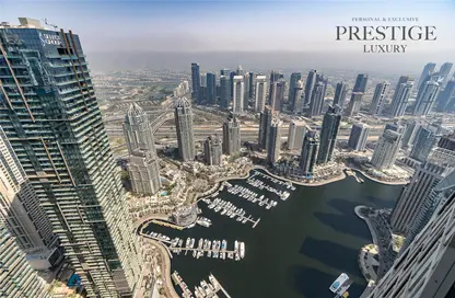 Penthouse - 4 Bedrooms - 5 Bathrooms for sale in Cayan Tower - Dubai Marina - Dubai