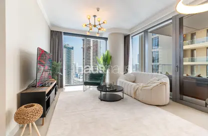 Apartment - 1 Bedroom - 2 Bathrooms for rent in Boulevard Point - Downtown Dubai - Dubai