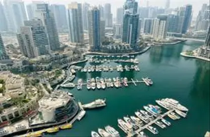 Apartment - 2 Bedrooms - 3 Bathrooms for rent in Marina Heights - Dubai Marina - Dubai