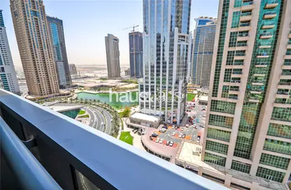 Apartment - 1 Bedroom - 2 Bathrooms for rent in Indigo Tower - JLT Cluster D - Jumeirah Lake Towers - Dubai