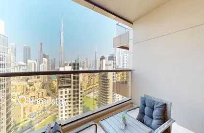 Apartment - Studio - 1 Bathroom for rent in Elite Downtown Residence - Downtown Dubai - Dubai