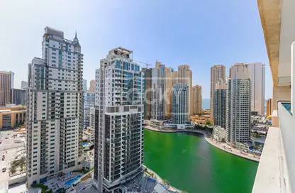 Apartment - 1 Bedroom - 2 Bathrooms for rent in Time Place Tower - Dubai Marina - Dubai