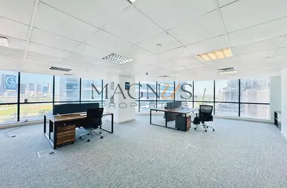 Office Space - Studio - 1 Bathroom for rent in Jumeirah Bay X2 - JLT Cluster X - Jumeirah Lake Towers - Dubai