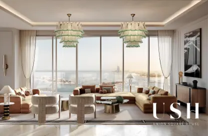 Apartment - 2 Bedrooms - 2 Bathrooms for sale in The Bristol - EMAAR Beachfront - Dubai Harbour - Dubai