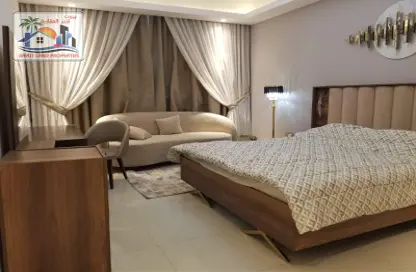 Apartment - 1 Bedroom - 2 Bathrooms for rent in Gulfa Towers - Al Rashidiya 1 - Al Rashidiya - Ajman