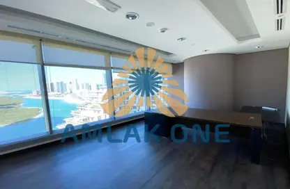 Office Space - Studio - 1 Bathroom for rent in Sky Tower - Shams Abu Dhabi - Al Reem Island - Abu Dhabi