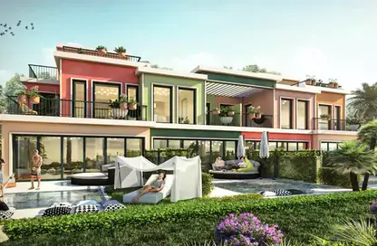 Townhouse - 5 Bedrooms - 5 Bathrooms for sale in Ibiza - Damac Lagoons - Dubai