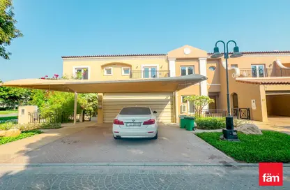 Villa - 3 Bedrooms - 5 Bathrooms for rent in Townhouses Area - Green Community East - Green Community - Dubai