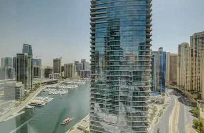 Apartment - 1 Bedroom - 1 Bathroom for rent in Marina Quays West - Marina Quays - Dubai Marina - Dubai