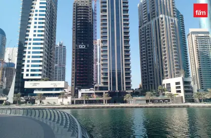 Apartment - 2 Bedrooms - 3 Bathrooms for sale in Pelagos by IGO - Dubai Marina - Dubai