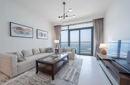 Apartment - 1 Bedroom - 1 Bathroom for sale in Marina Vista - EMAAR Beachfront - Dubai Harbour - Dubai