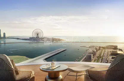 Apartment - 1 Bedroom - 2 Bathrooms for sale in Bayview - EMAAR Beachfront - Dubai Harbour - Dubai