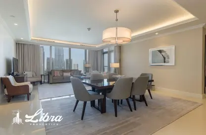 Apartment - 3 Bedrooms - 4 Bathrooms for rent in Address Fountain Views Hotel - The Address Residence Fountain Views - Downtown Dubai - Dubai