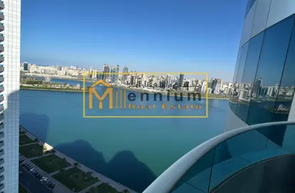 Apartment - 2 Bedrooms - 3 Bathrooms for rent in Blue Tower - Al Majaz 3 - Al Majaz - Sharjah