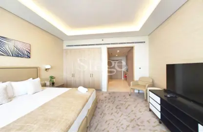 Apartment - 1 Bathroom for rent in The Palm Tower - Palm Jumeirah - Dubai