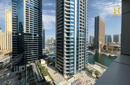 Apartment - 1 Bedroom - 2 Bathrooms for rent in Bay Central West - Bay Central - Dubai Marina - Dubai