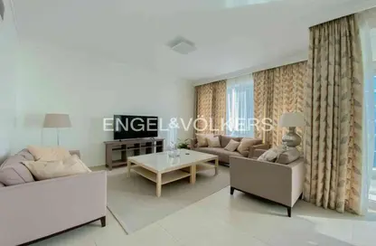 Apartment - 2 Bedrooms - 3 Bathrooms for rent in Al Bateen Residences - Jumeirah Beach Residence - Dubai