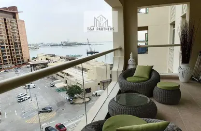 Apartment - 1 Bedroom - 1 Bathroom for rent in Al Das - Shoreline Apartments - Palm Jumeirah - Dubai