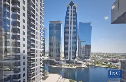 Apartment - 1 Bedroom - 2 Bathrooms for rent in Green Lakes Towers - JLT Cluster S - Jumeirah Lake Towers - Dubai