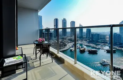 Apartment - 1 Bedroom - 2 Bathrooms for rent in Sparkle Tower 1 - Sparkle Towers - Dubai Marina - Dubai