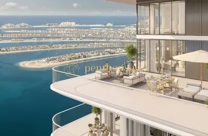 Apartment - 2 Bedrooms - 2 Bathrooms for sale in Beachgate by Address - EMAAR Beachfront - Dubai Harbour - Dubai