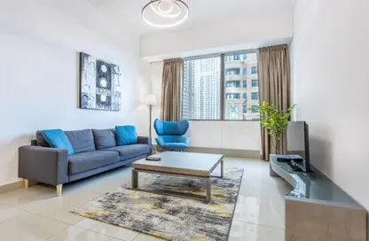 Apartment - 2 Bedrooms - 2 Bathrooms for sale in Ocean Heights - Dubai Marina - Dubai