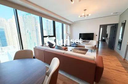 Apartment - 1 Bedroom - 2 Bathrooms for rent in Dubai Marina Moon - Dubai Marina - Dubai