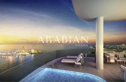 Apartment - 4 Bedrooms - 5 Bathrooms for sale in sensoria at Five Luxe - Jumeirah Beach Residence - Dubai