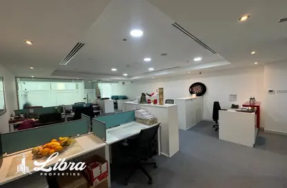 Office Space - Studio - 1 Bathroom for rent in The Binary Tower - Business Bay - Dubai