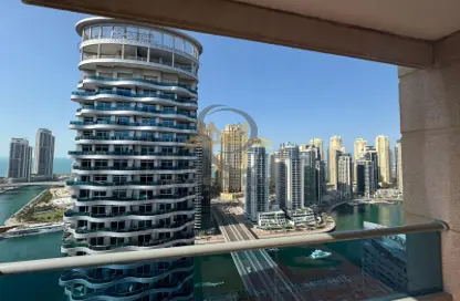 Apartment - 2 Bedrooms - 3 Bathrooms for sale in Zumurud Tower - Dubai Marina - Dubai