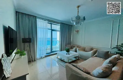 Apartment - 2 Bedrooms - 2 Bathrooms for rent in Ajman Corniche Residences - Ajman Corniche Road - Ajman