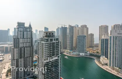 Apartment - 1 Bathroom for sale in Time Place Tower - Dubai Marina - Dubai